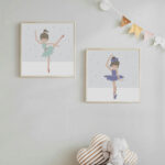 Quadro Bailarina verde - Imagem 2