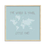 Quadro The world is yours