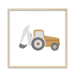 Quadro Construção Amarelo