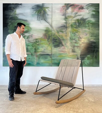Poltrona de embalo Marcelo outdoor - Imagem 5