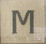 Quadro Letra Bordada