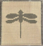 Quadro Libélula Bordado
