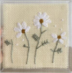Quadro Margarida Bordado
