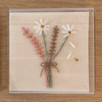 Quadro Primavera  Bordado