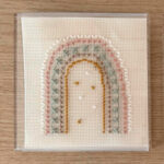 Quadro Arco Íris Bordado