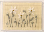 Quadro Jardim Bordado