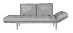 Sofá-cama New Oslo Palito Lonita