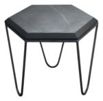 Mesa de apoio HK Granilite pintado preto • SALE