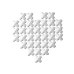 Decoração de parede Xis