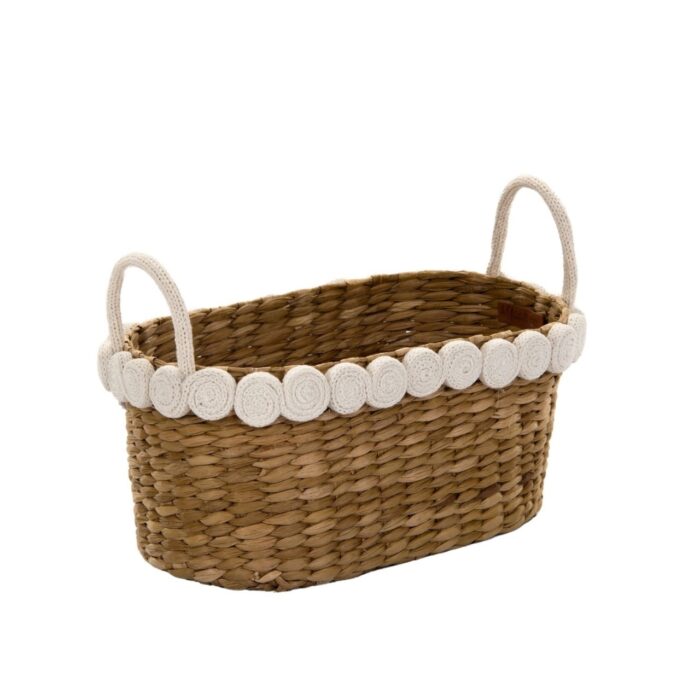 Cesto Oval Boho - Imagem 1