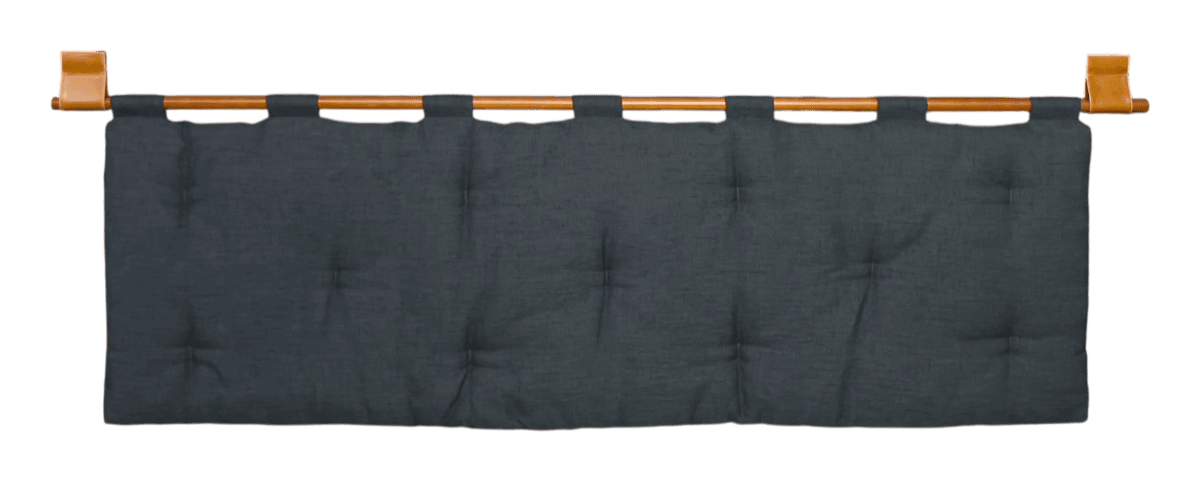 Cabeceira Futon New Canvas Chumbo • SALE