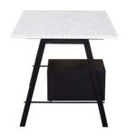 Mesa Turing granilite e madeira 109 x 80 cm - Imagem 2