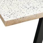 Mesa Turing granilite e madeira 109 x 80 cm - Imagem 4