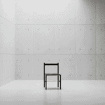 Cadeira Rose - Alta Shou sugi ban e latão - Imagem 3