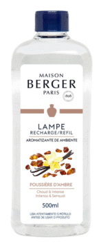Lampe Berger Ophelia Noire + Refil Poussière d'Ambre 500ml - Imagem 4